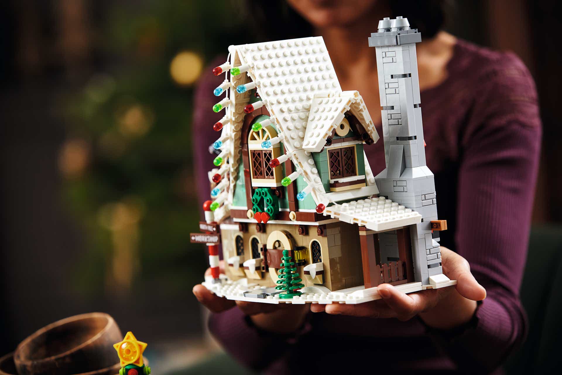 Build the LEGO® Elf Club House and Bring the Magic of Christmas Into