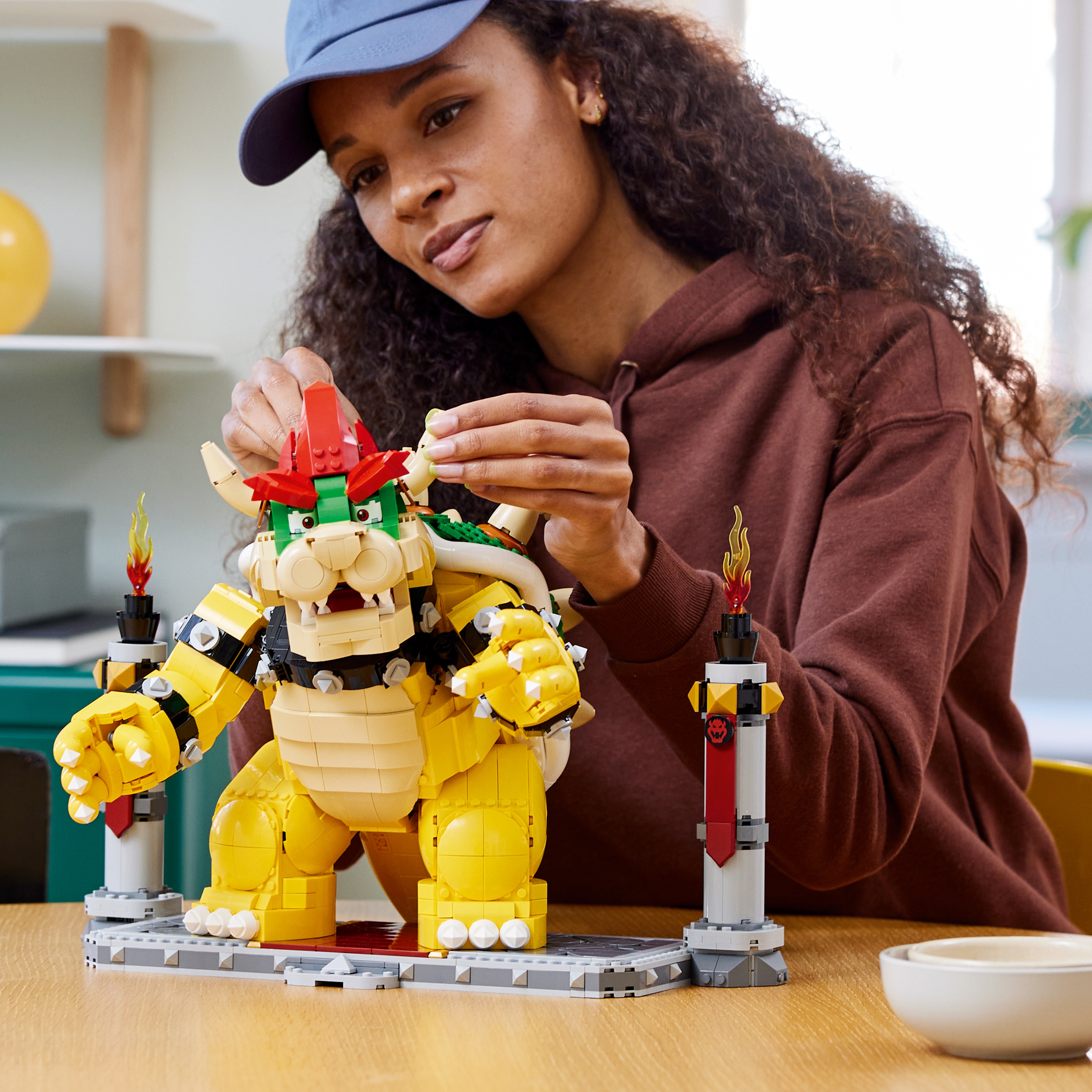 The LEGO Group reveals LEGO® Super Mario's™ largest build yet: The Mighty  Bowser makes his ferocious debut - About Us 