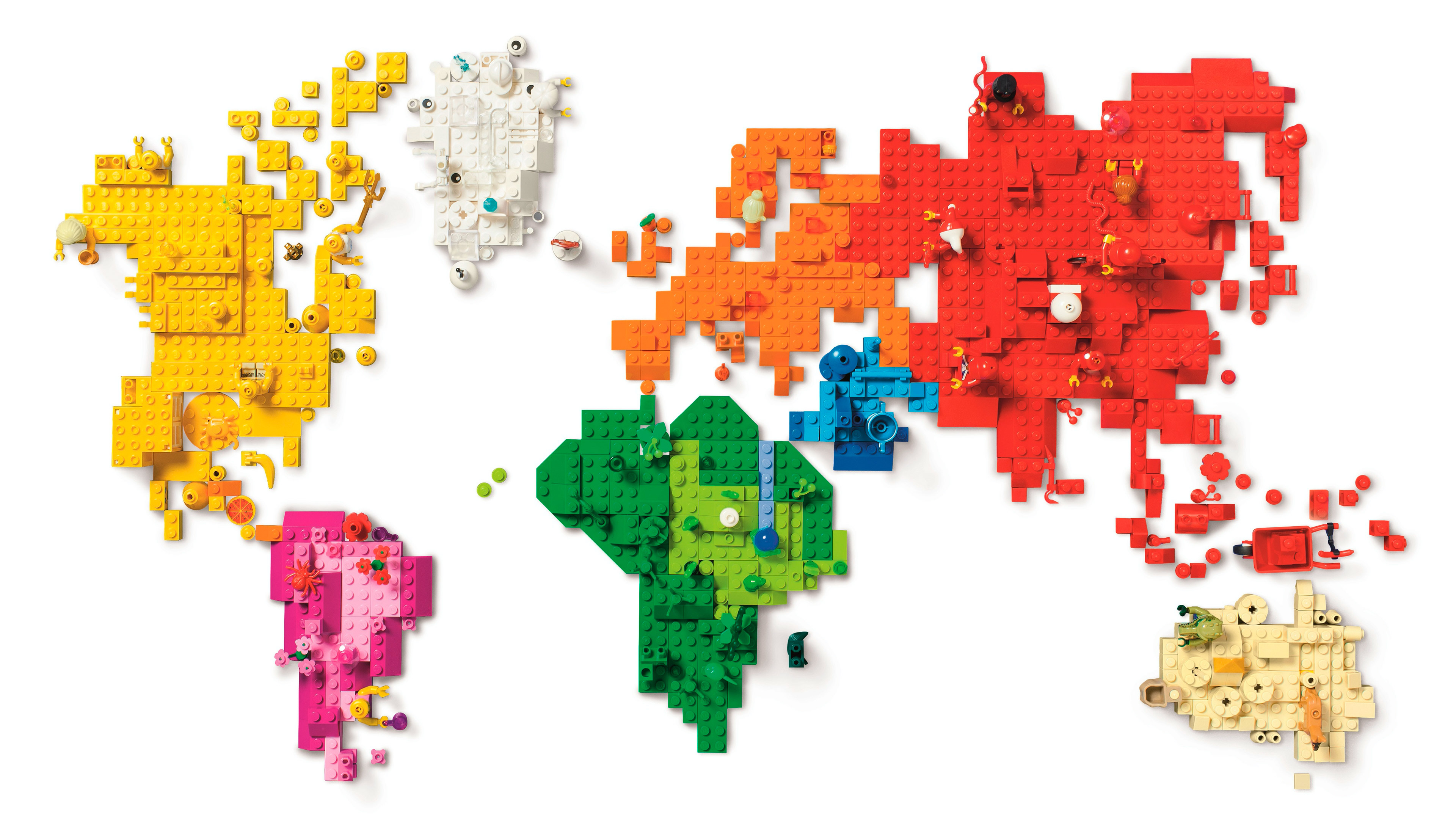 lego sales by country