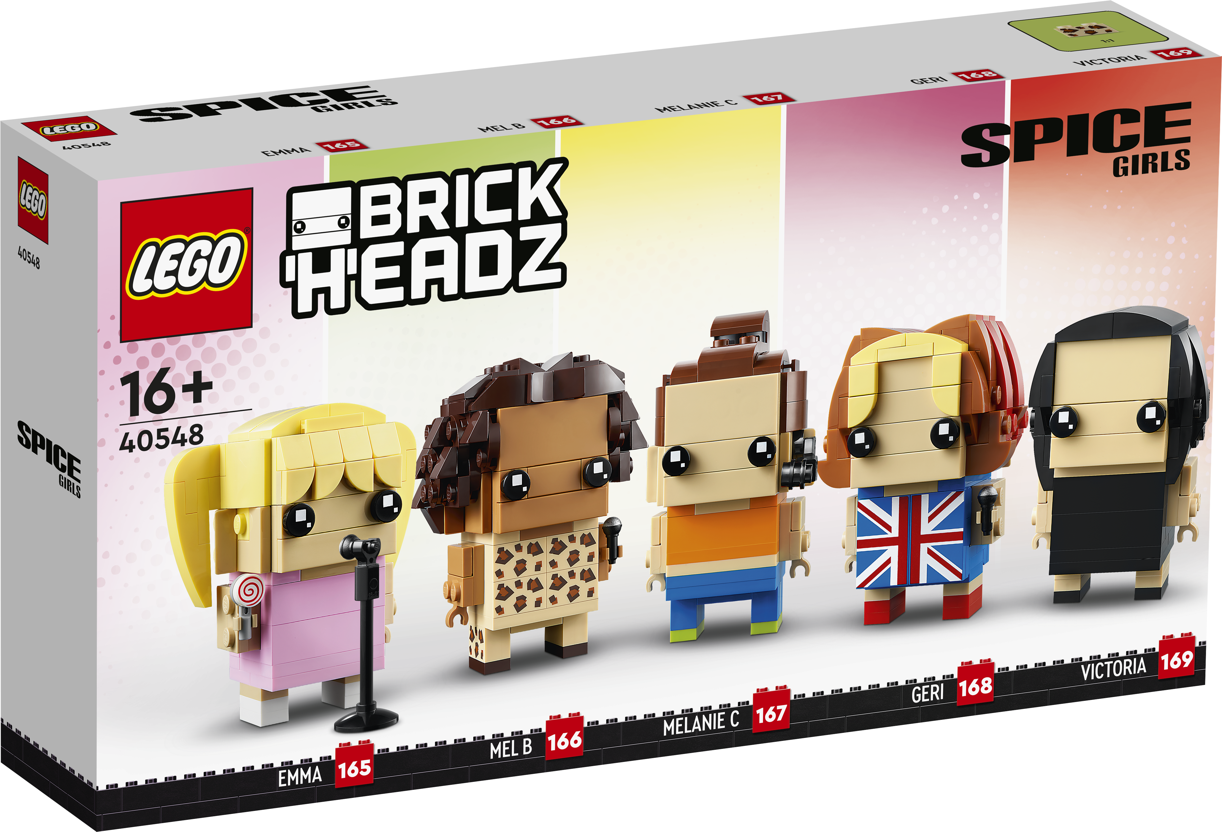 LEGO BrickHeadz 2024 debut with five characters