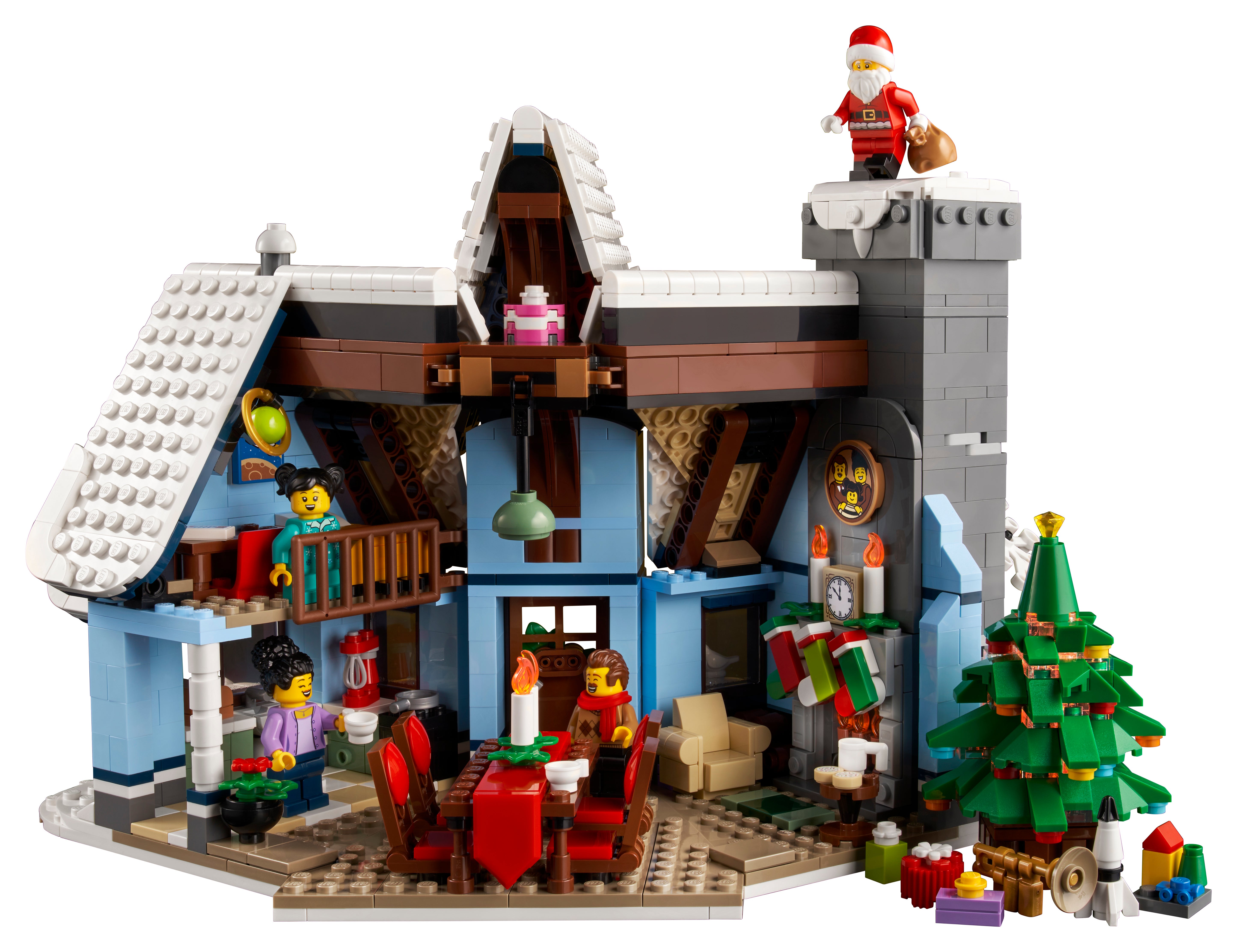 Spread holiday cheer with the LEGO® Santa’s Visit set - About us - LEGO.com IN