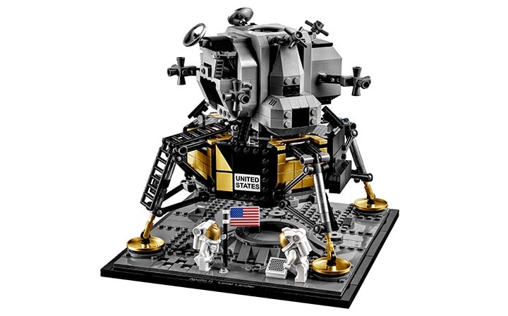 moon landing lego set