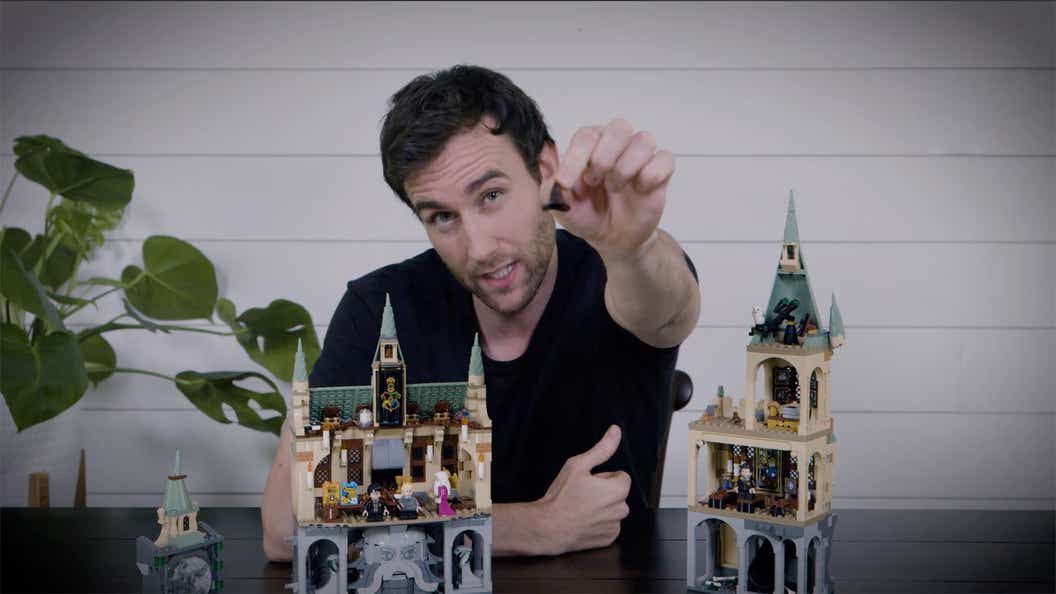 Neville Longbottom Actor Matthew Lewis Recreates His Favorite Scenes From The Harry Potter Movies To Celebrate 20 Years Of Magic With Lego Harry Potter About Us Lego Com Dk