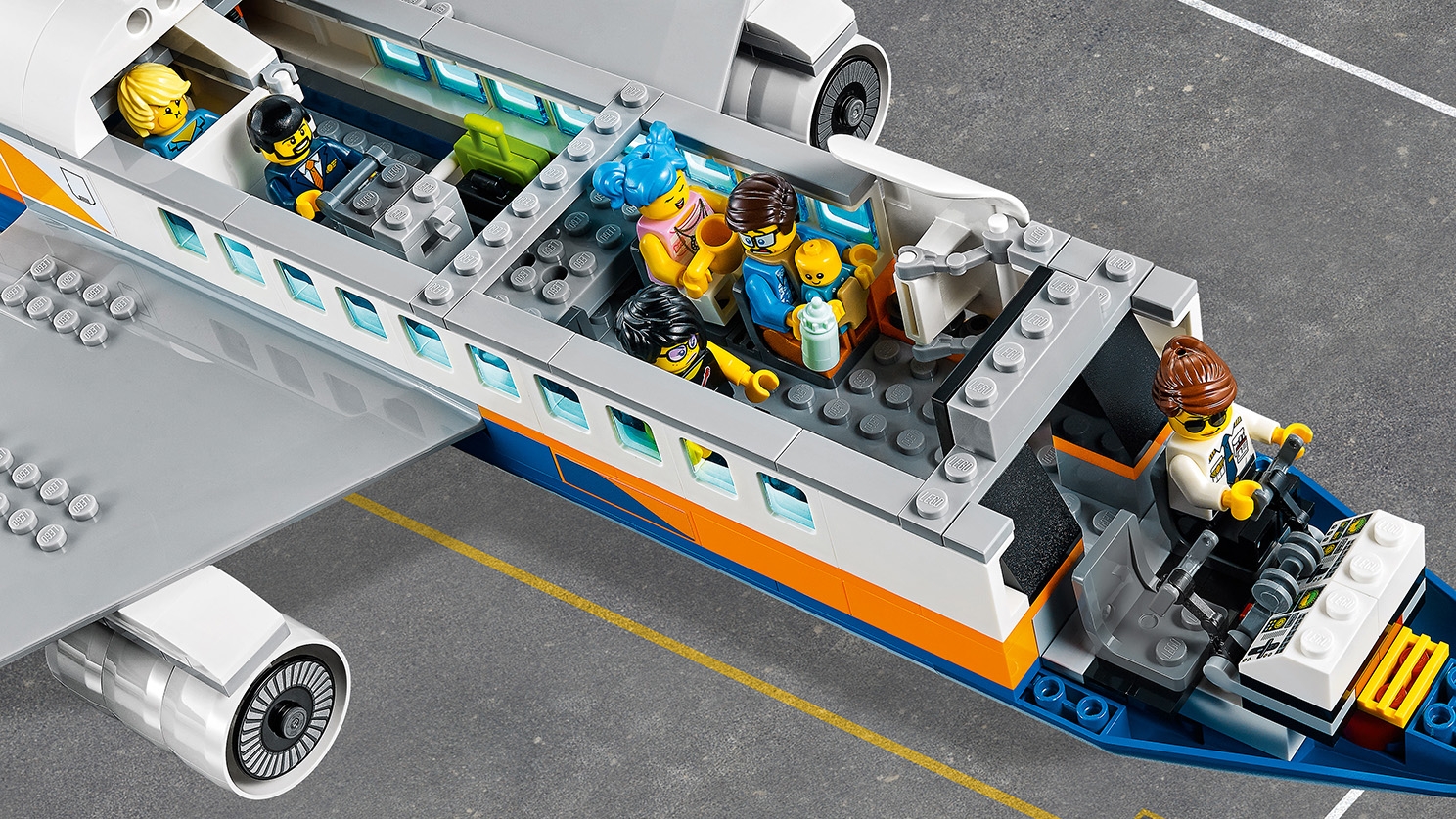 Passagerfly 60262 - LEGO® City sæt - LEGO.com