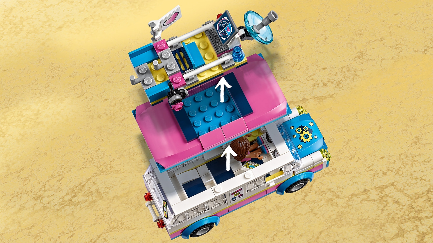 オリビアのドキドキミッションワゴン 41333 - - LEGO.comキッズ