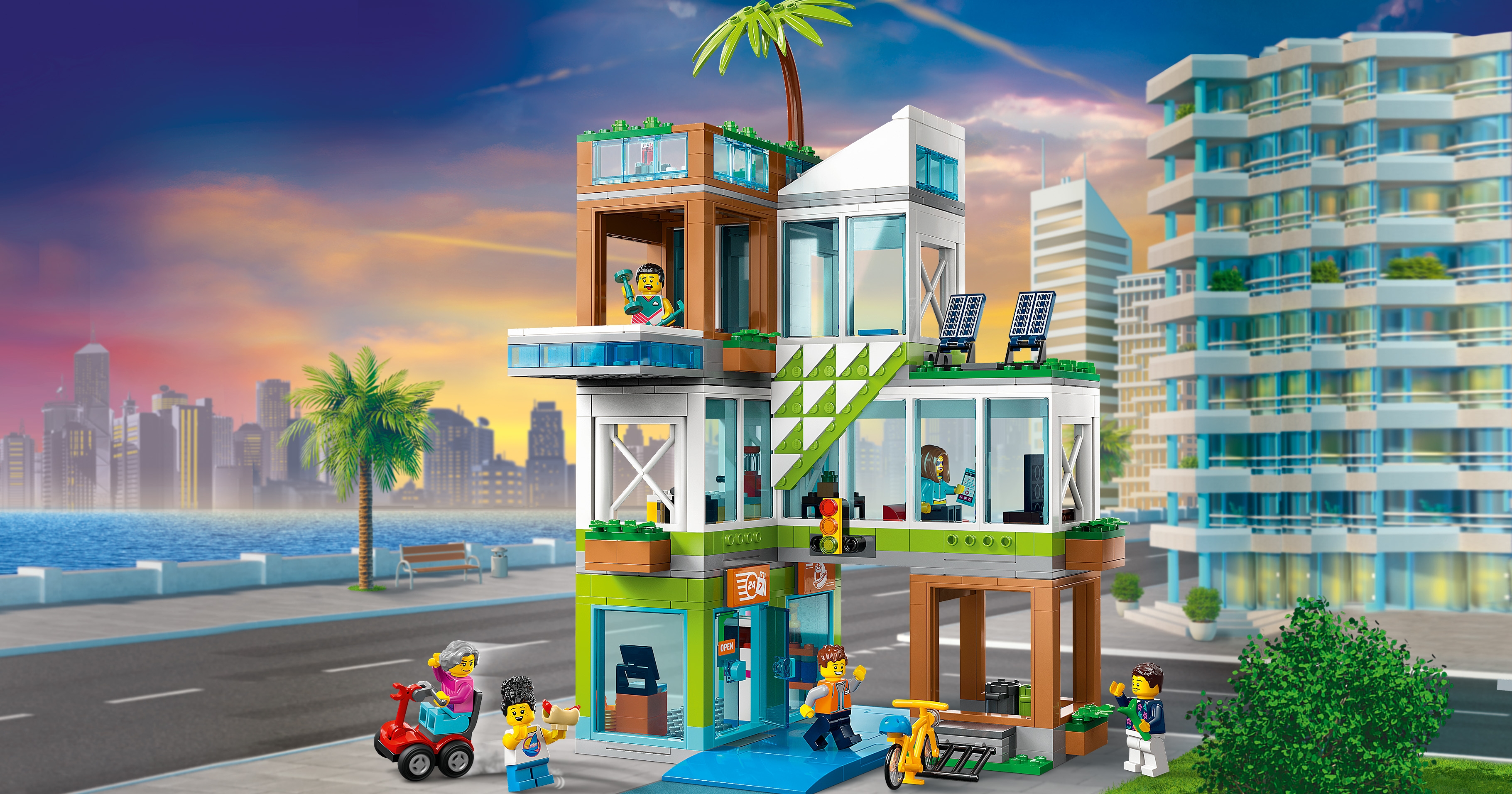 LEGO® City Apartment Building - 60365 – LEGOLAND New York Resort