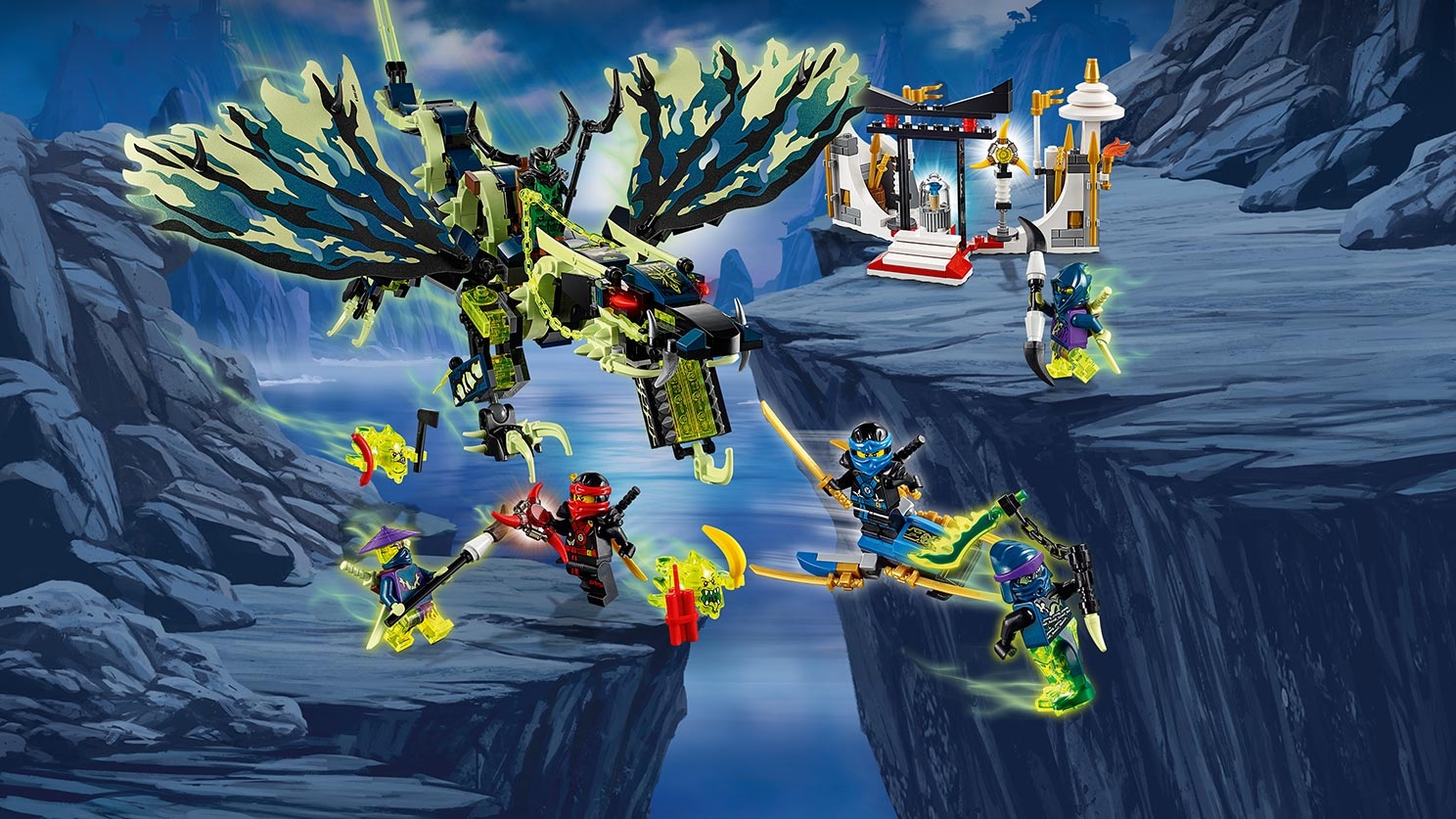 Morro-dragens angreb 70736 - LEGO® NINJAGO® - LEGO.com børn