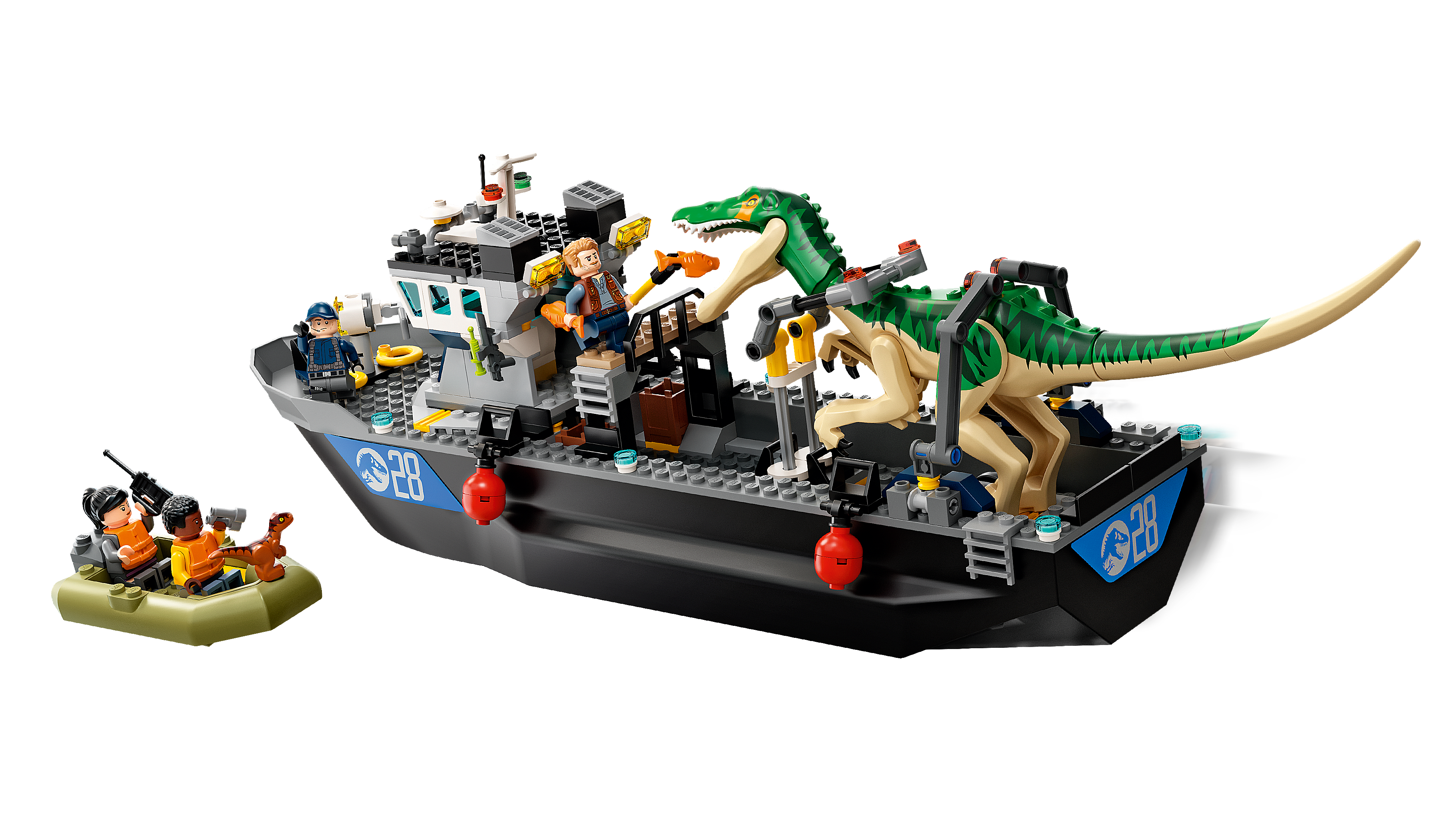 レゴ(LEGO)ジュラシック・ワールド バリオニクスの水上脱出 76942-