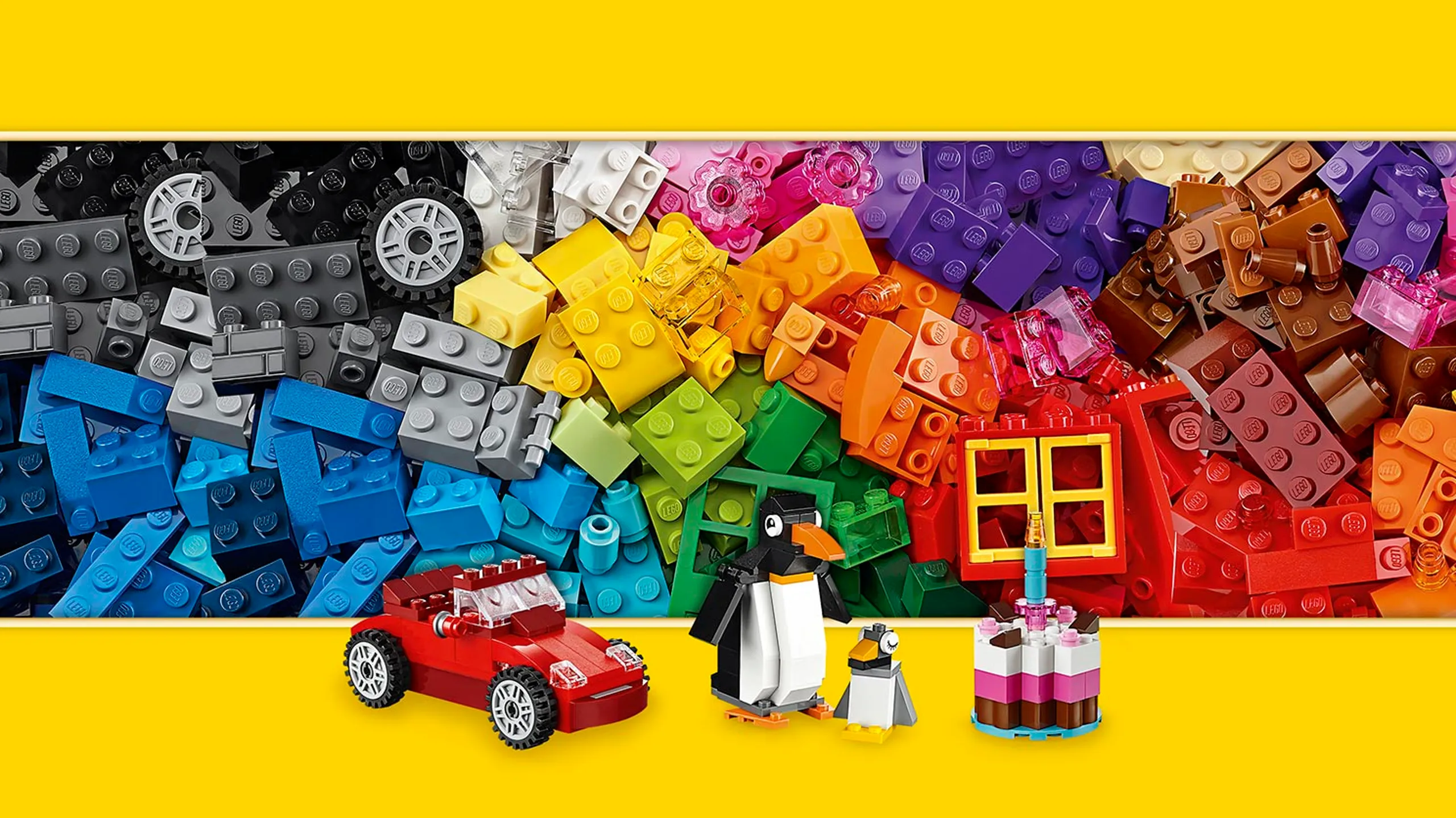 Lego Classic Pencil Box Rosa