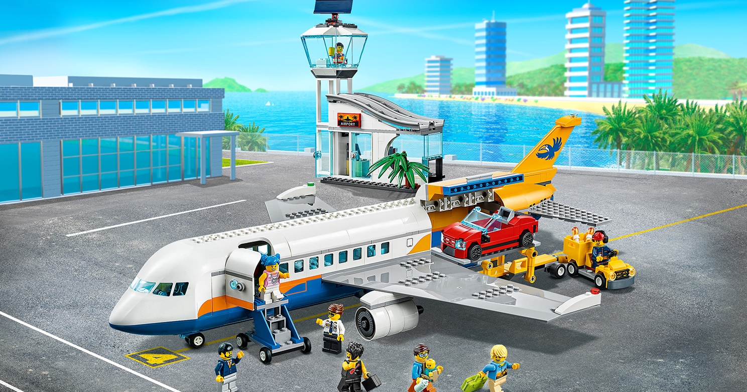 Lego 60262 Avión De Pasajeros City