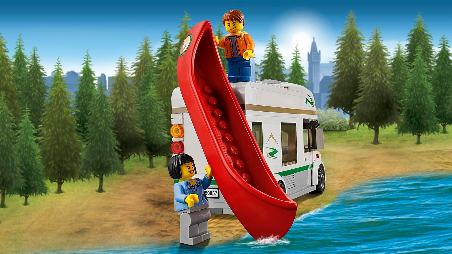 NEW Lego City Camper Van #60057