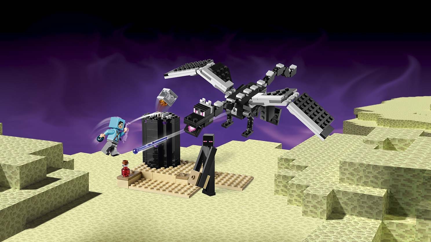 The End Battle Lego Minecraft Sets Lego Com For Kids