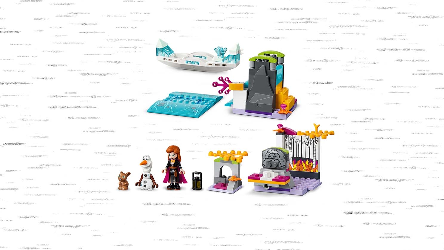 Anna canoe online lego