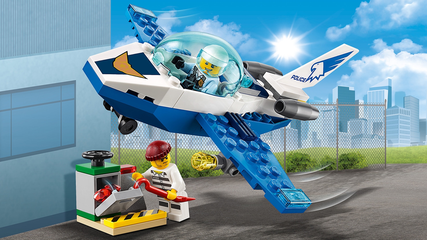 Sky Police Jet Patrol 60206 - LEGO® City Sets - for kids