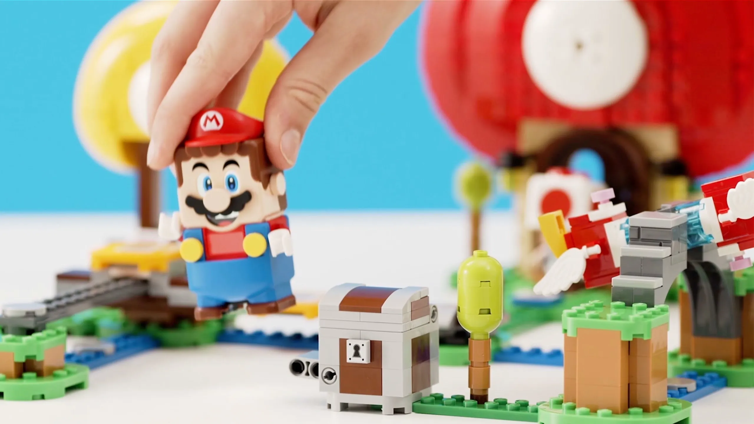Lego Mario Bros-Set Exp Las Olas Contra El Erizon varios