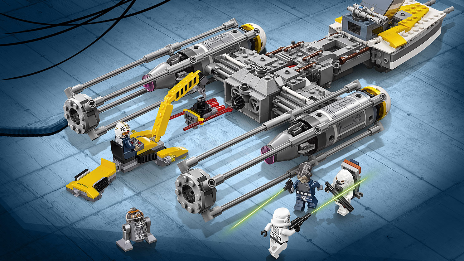 Y-wing Starfighter™ - LEGO® Star Wars™ sæt - LEGO.com for børn
