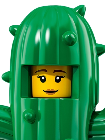 Cactus Girl - LEGO Minifigures 