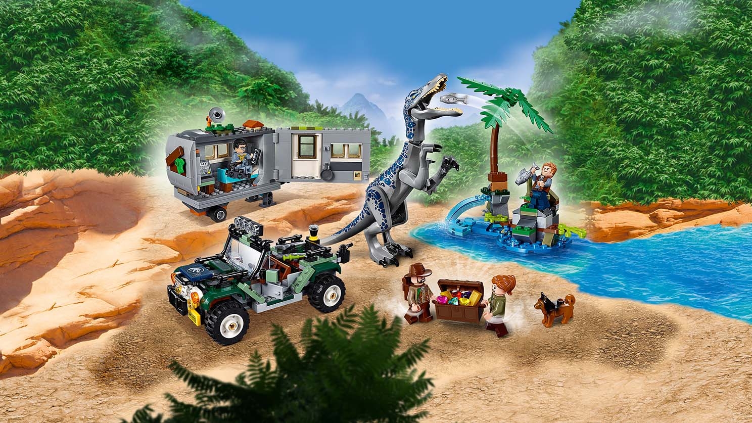 Baryonyx Face-Off: The Hunt 75935 LEGO® Jurassic World™ Sets - LEGO.com for kids