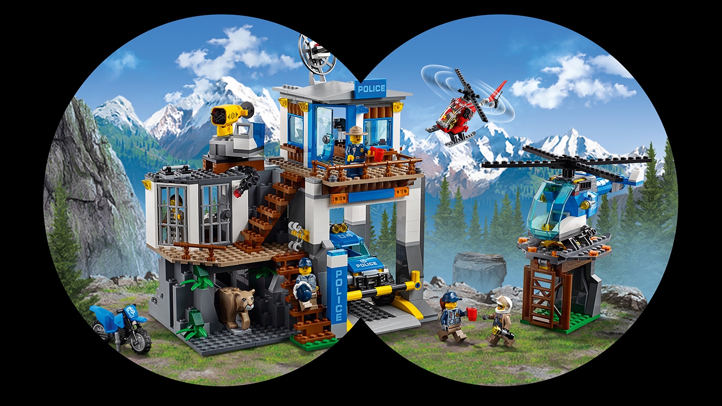 Mountain Police Headquarters 60174 - LEGO® Technic Sets - LEGO.com