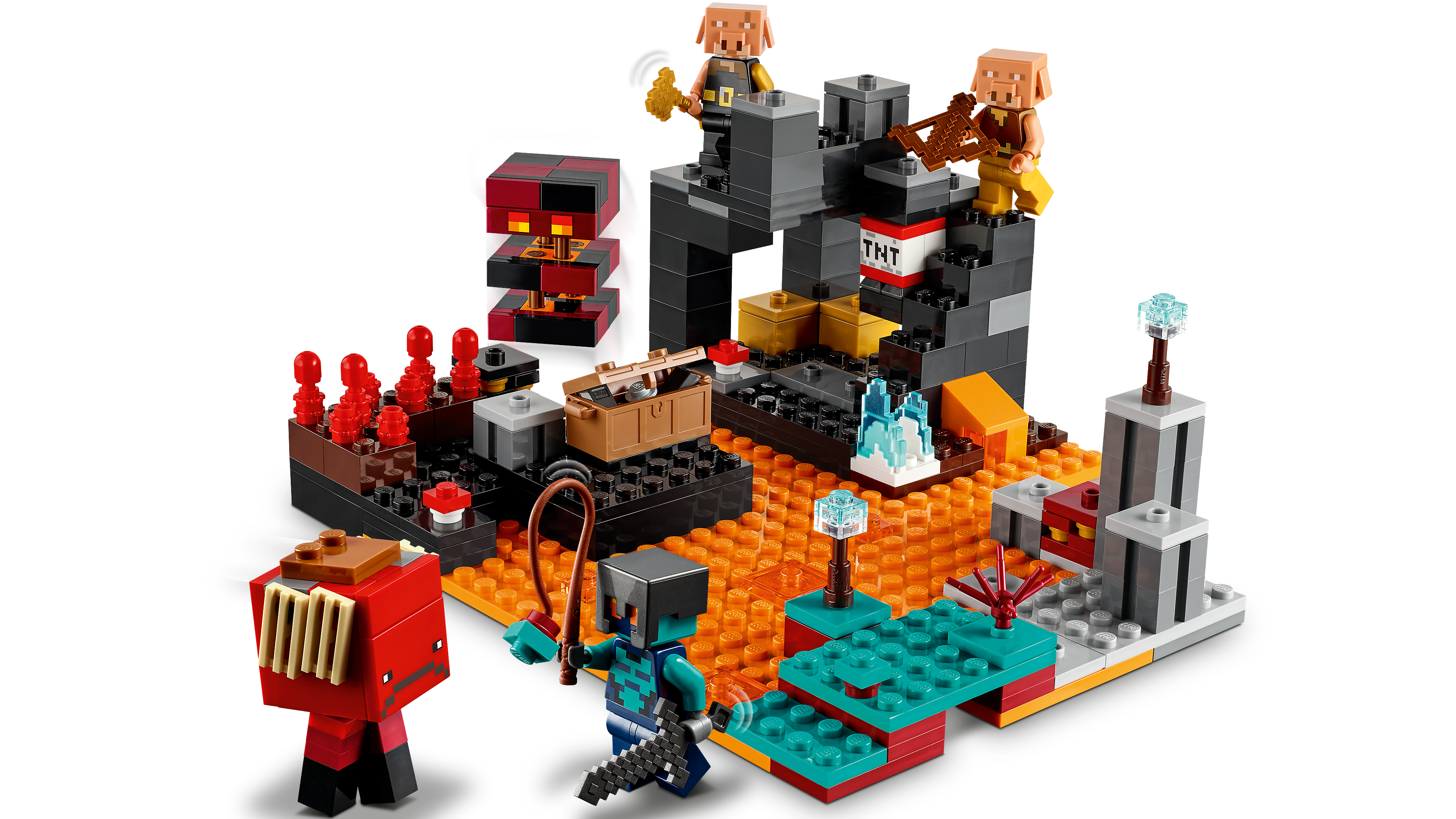 ネザーの砦 21185 - レゴ®マインクラフト セット - LEGO.comキッズ