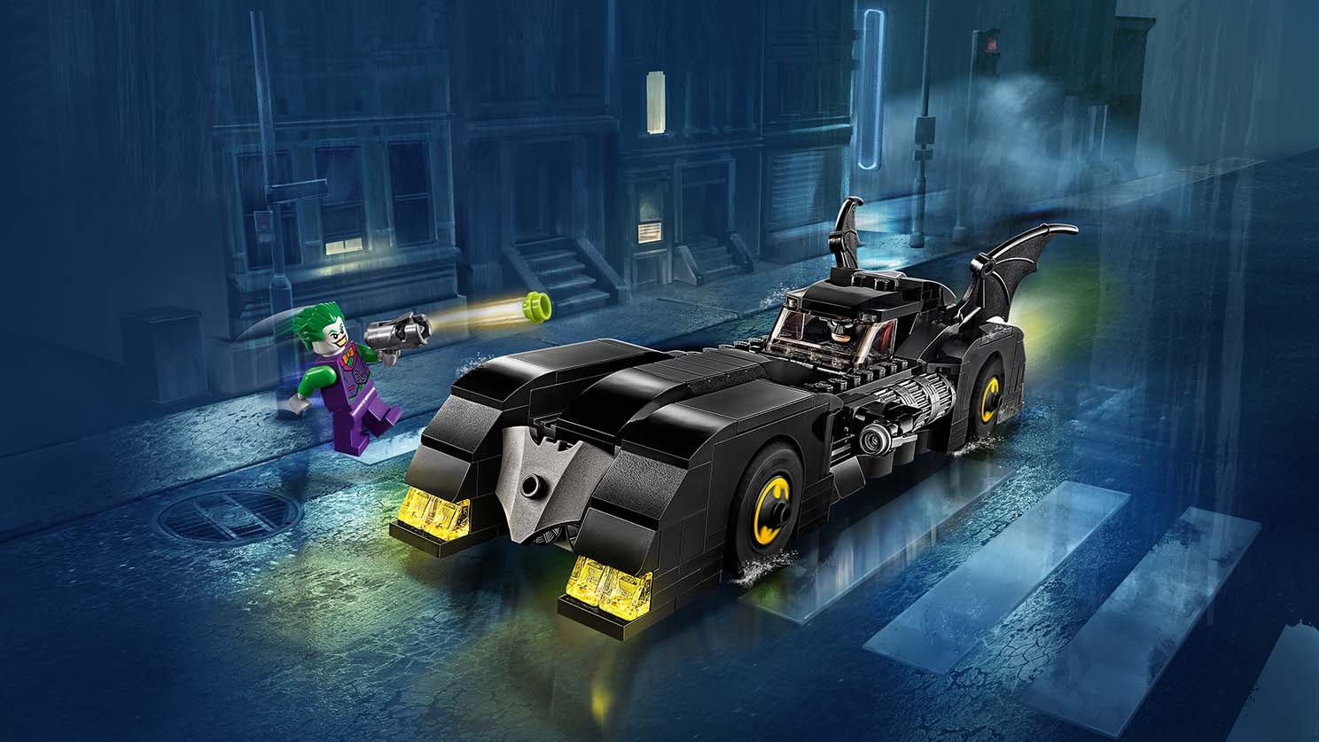 LEGO DC Batman, klocki, Batmobile: w pogoni za Jokerem, 76119 - LEGO