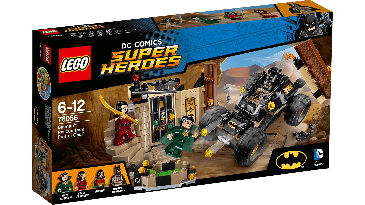 Batman™: Rescue from Ra's al Ghul™ 76056 - LEGO® DC 系列盒組- LEGO