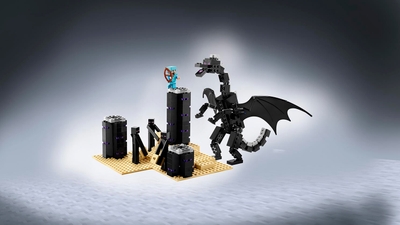 The Ender Dragon Lego Minecraft Sets Lego Com For Kids