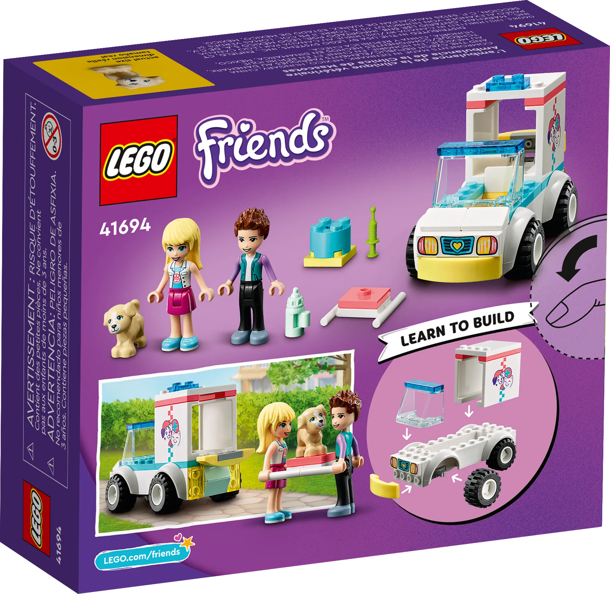 Pet Clinic Ambulance - Videos - LEGO.com for kids