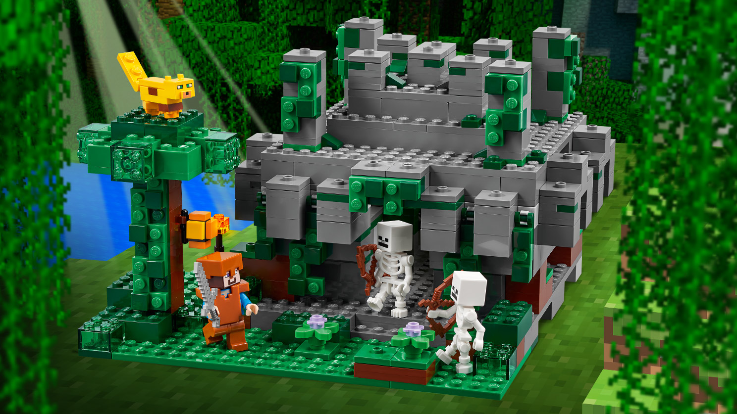The Jungle Temple Lego Minecraft Sets Lego Com For Kids