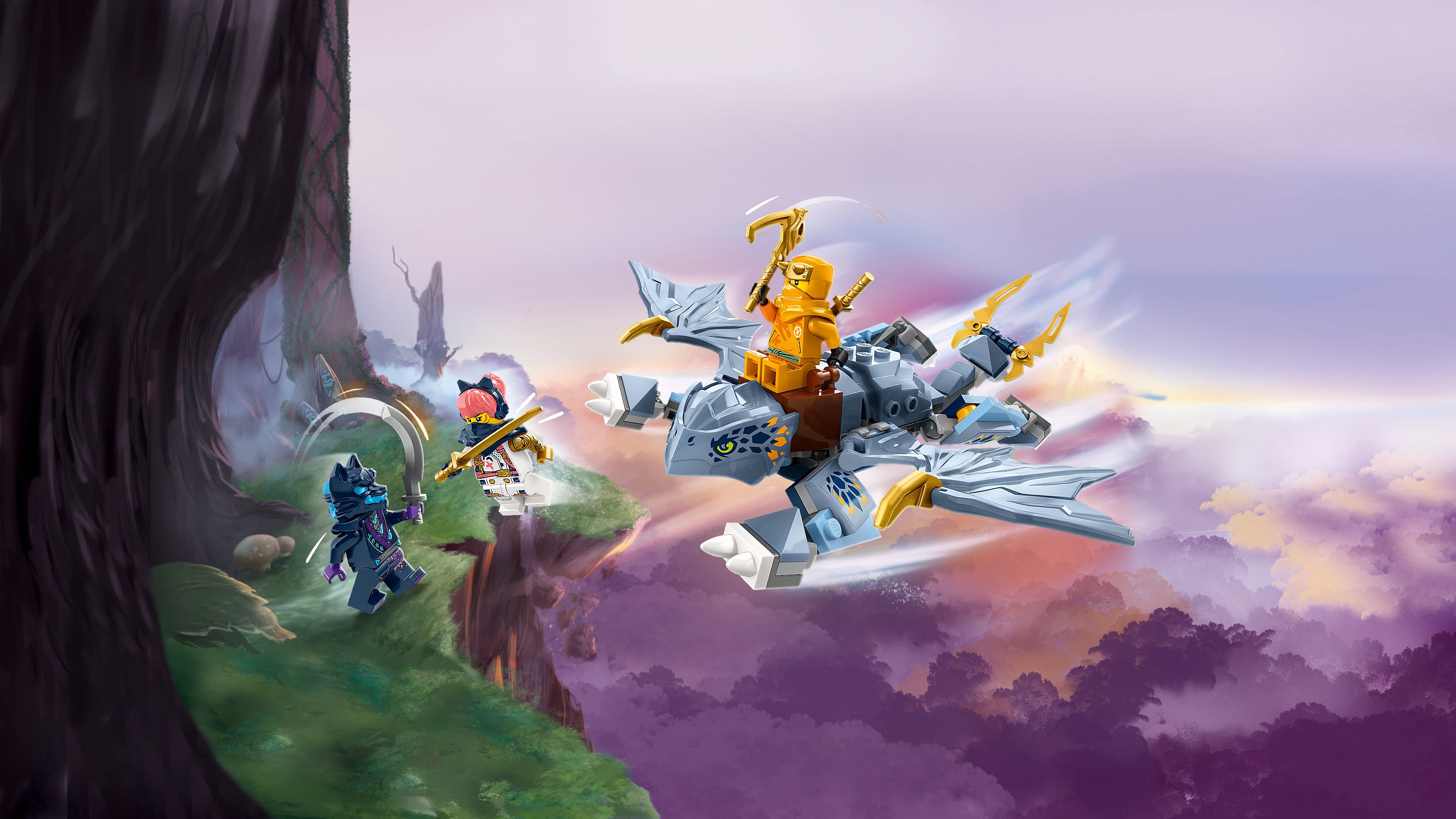 Lego ninjago free the hot sale dragons