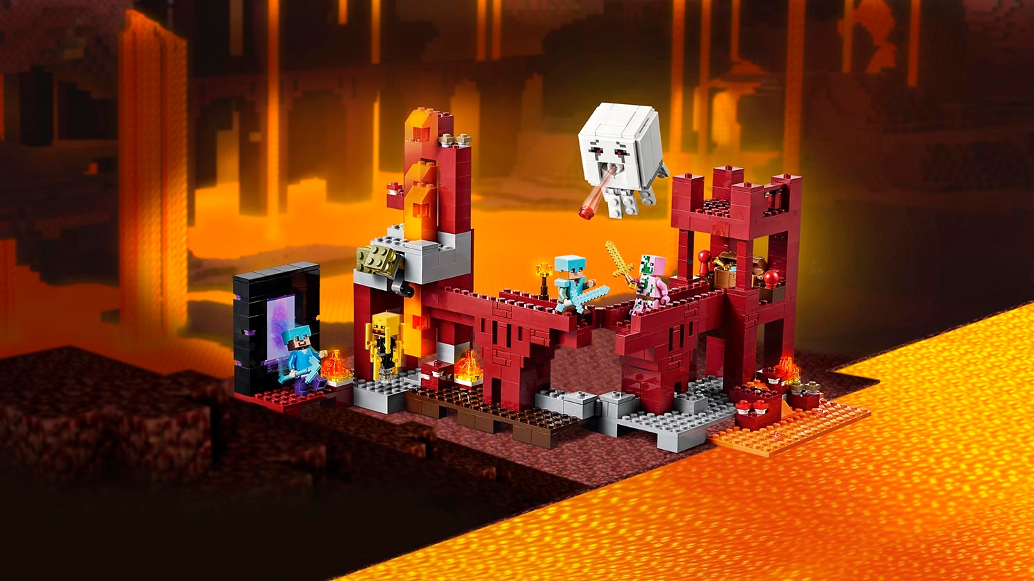 ネザー砦 21122 - レゴ®マインクラフト セット - LEGO.comキッズ