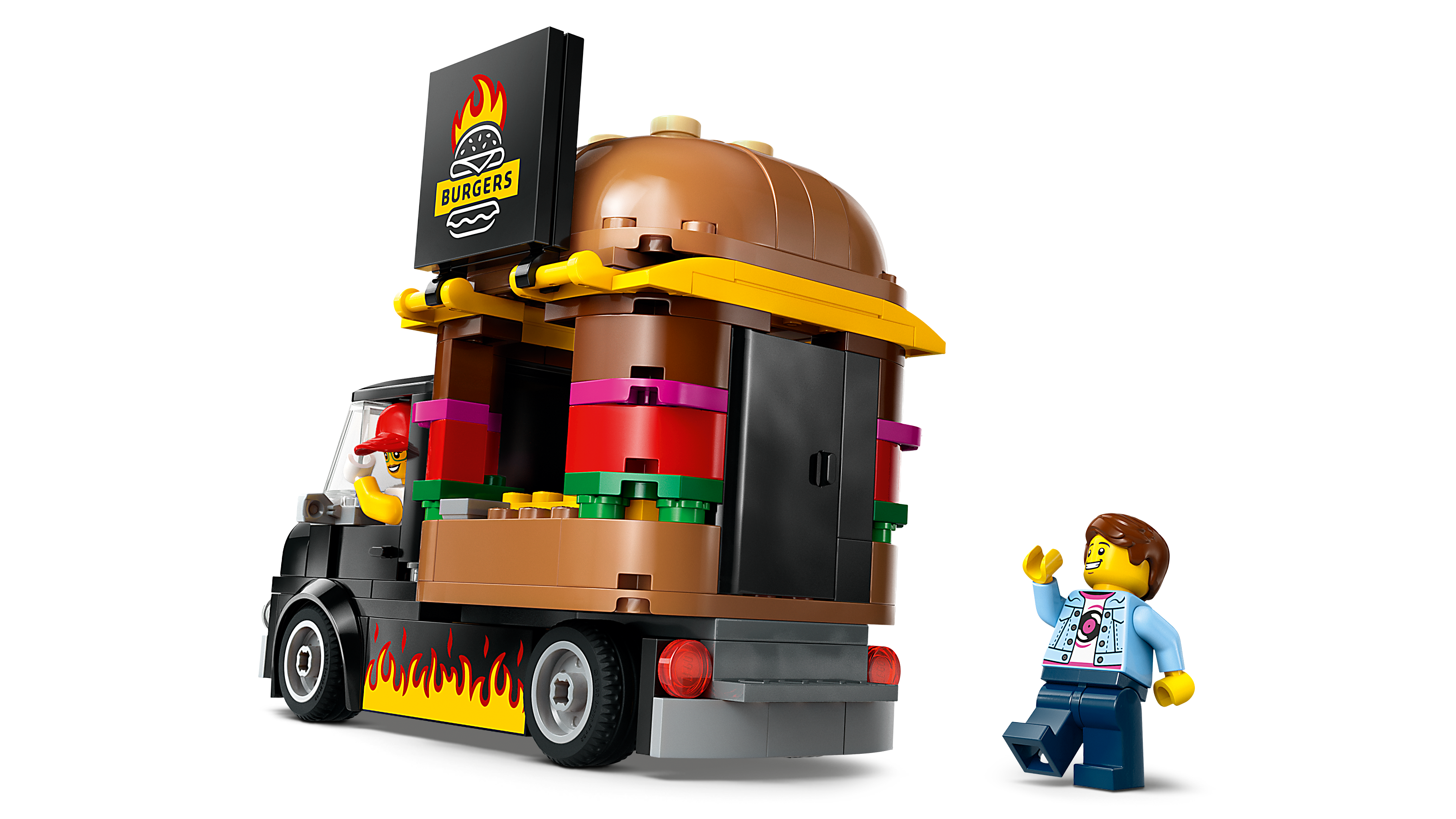 Burger Truck Videos LEGO for kids