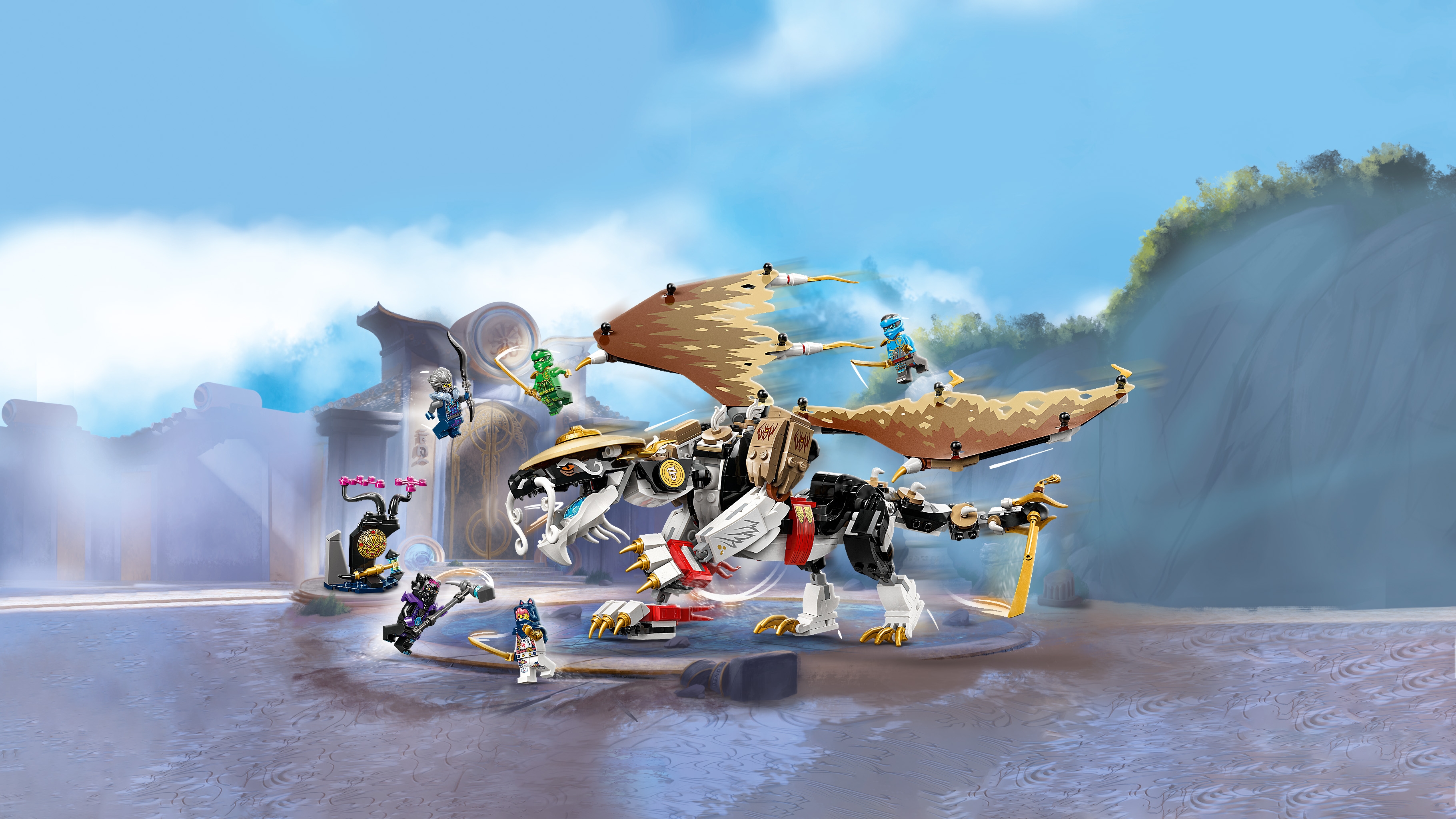 Lego dragons race hot sale to the edge