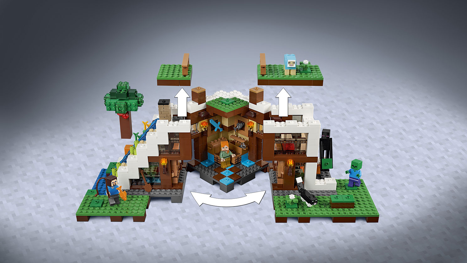 滝のふもと Lego Minecraft セット Lego Comキッズ Jp