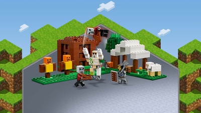 ピリジャー部隊 レゴ マインクラフト セット Lego Comキッズ
