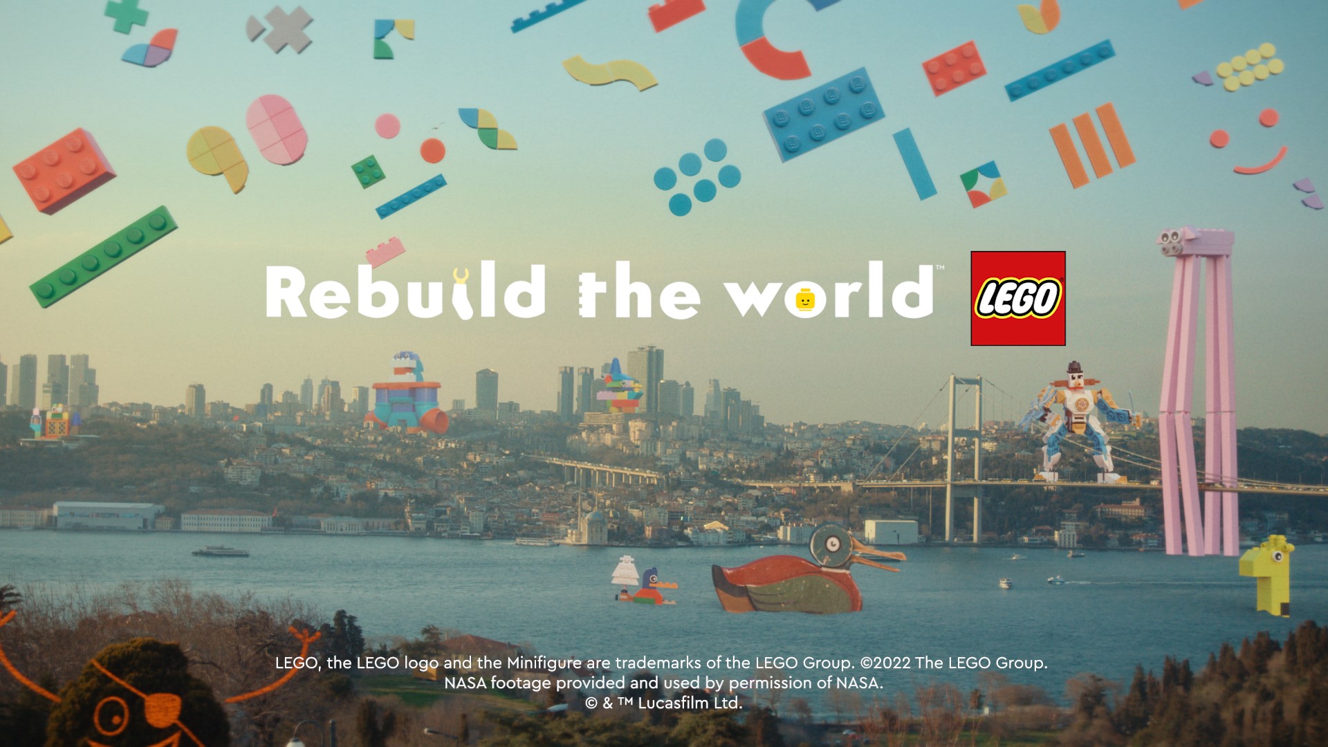 New LEGO® campaign celebrates 90 years of Rebuilding the World through play  - About Us - LEGO.com