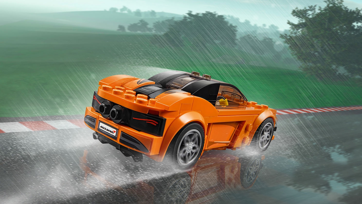  LEGO 75880 Speed Champions McLaren 720S Building Toy, 161pcs,  Orange/Black : Toys & Games