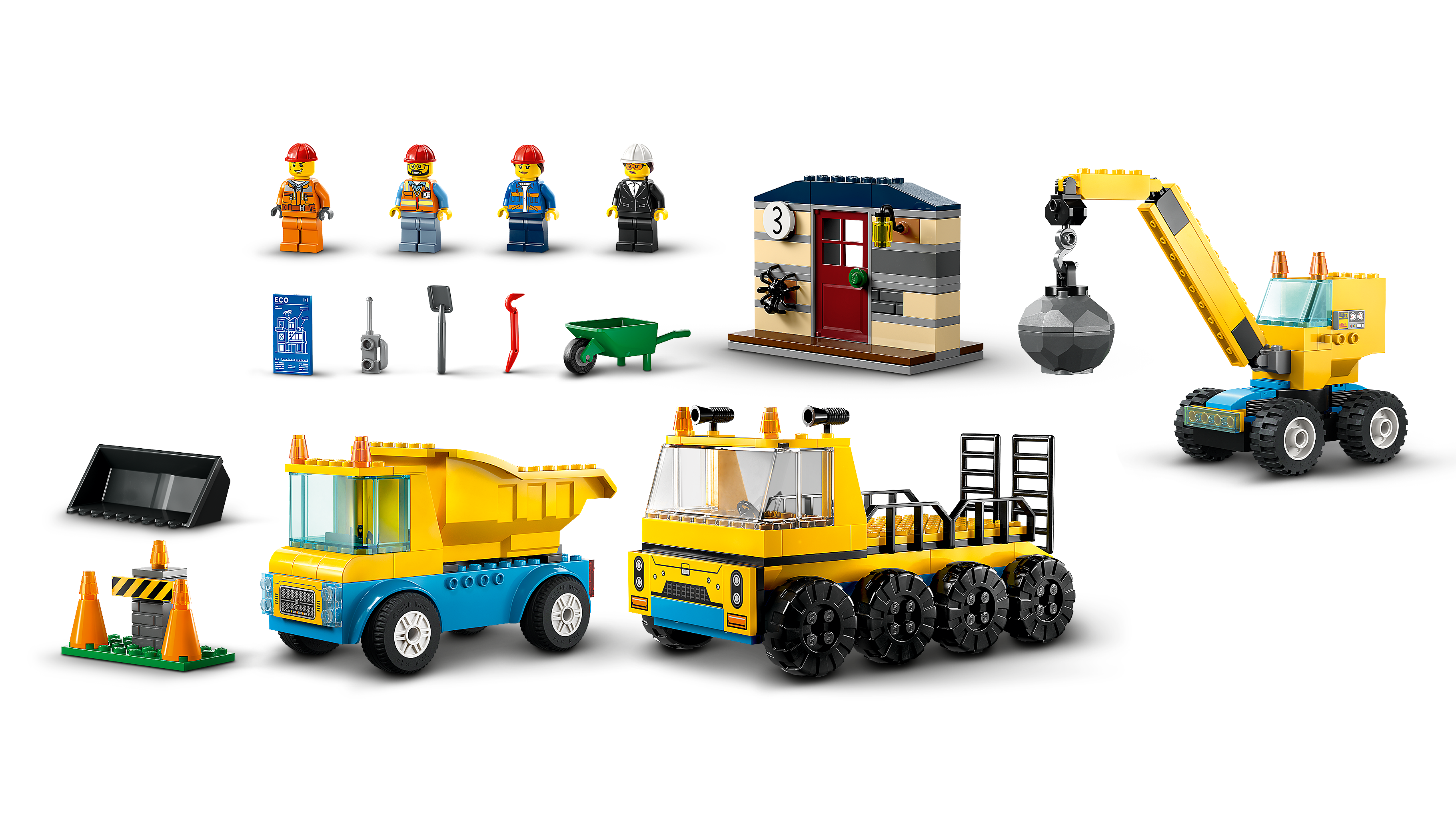 トラックと鉄球クレーン車 60391 - レゴ®シティ セット - LEGO.comキッズ