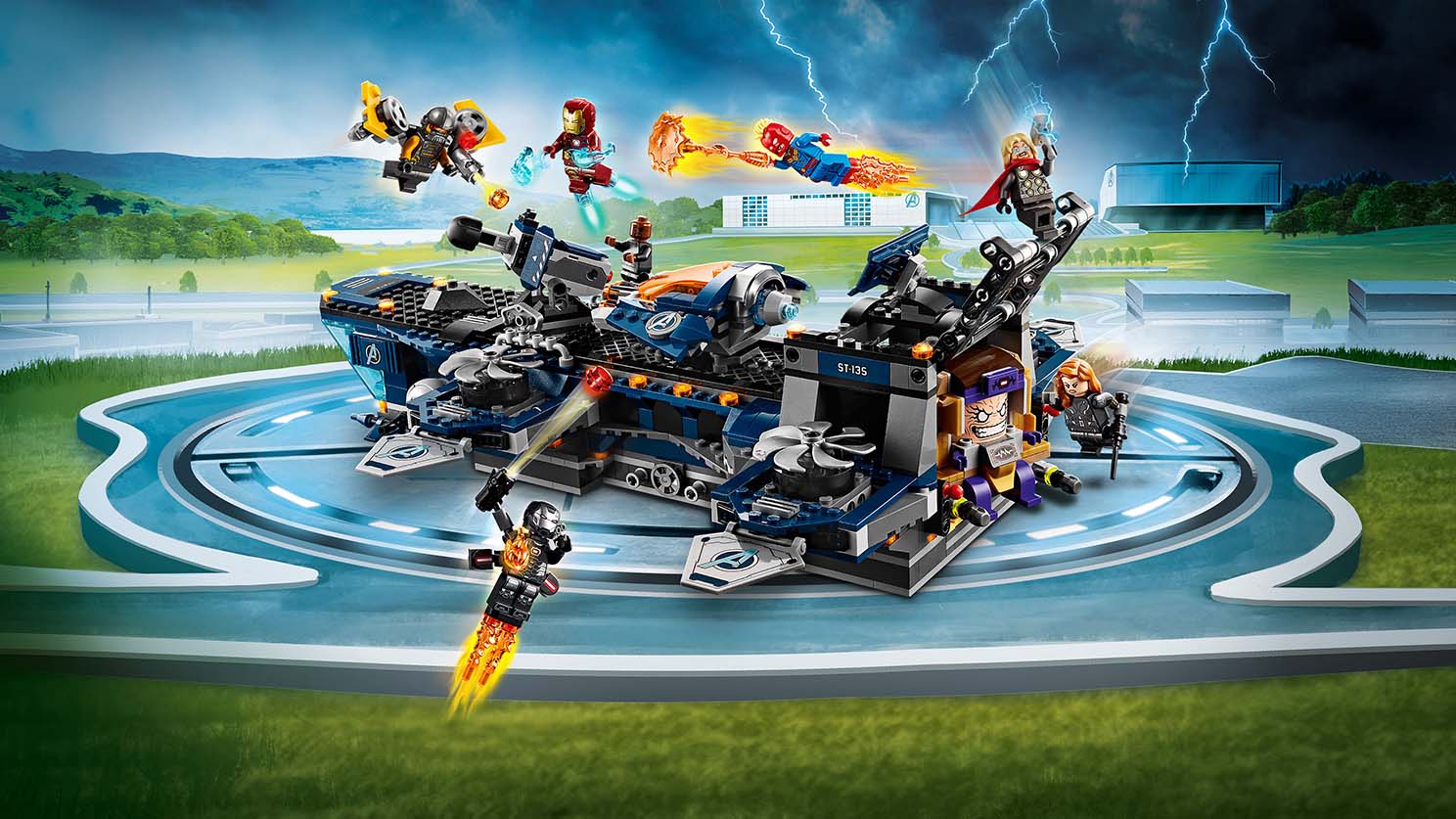 Avengers Helicarrier 76153 - LEGO® Marvel Sets - LEGO.com