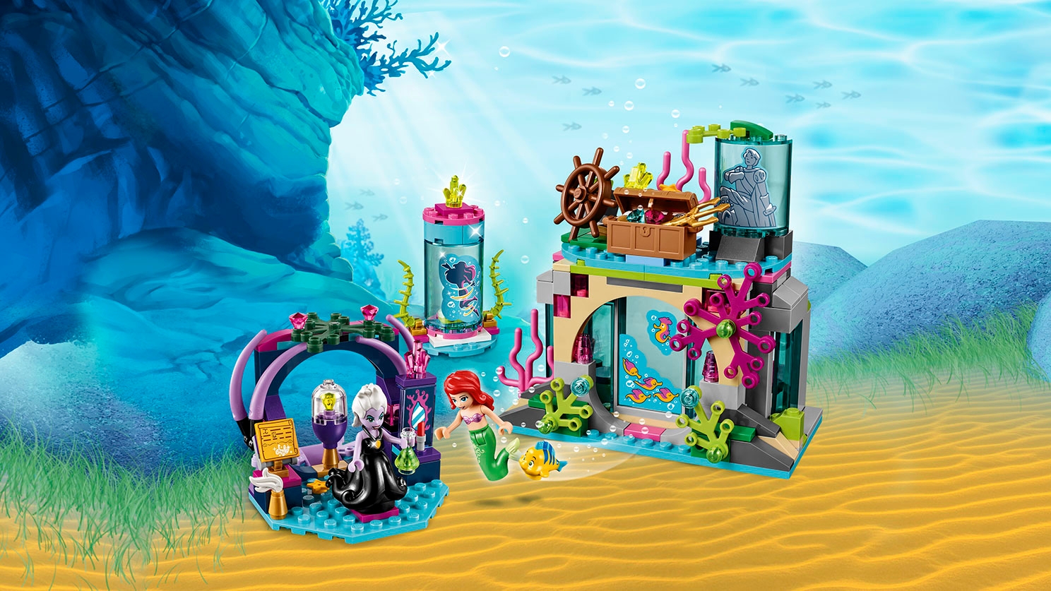 アリエル“海の魔女アースラのおまじない” - ビデオ - LEGO.comキッズ