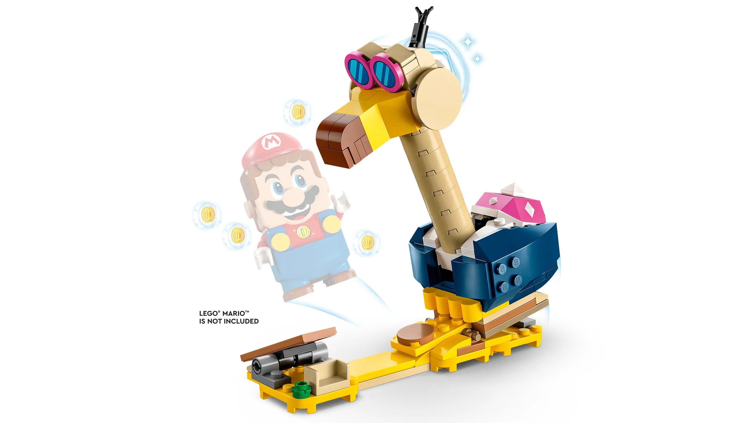 LEGO Super Mario Piranha Plant Power Slide Expansion Set 71365; Building  Kit for Kids to Combine with The Super Mario Adventures with Mario Starter