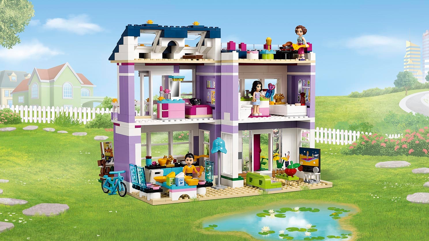 エマのデザイナーズハウス 41095 - - LEGO.comキッズ