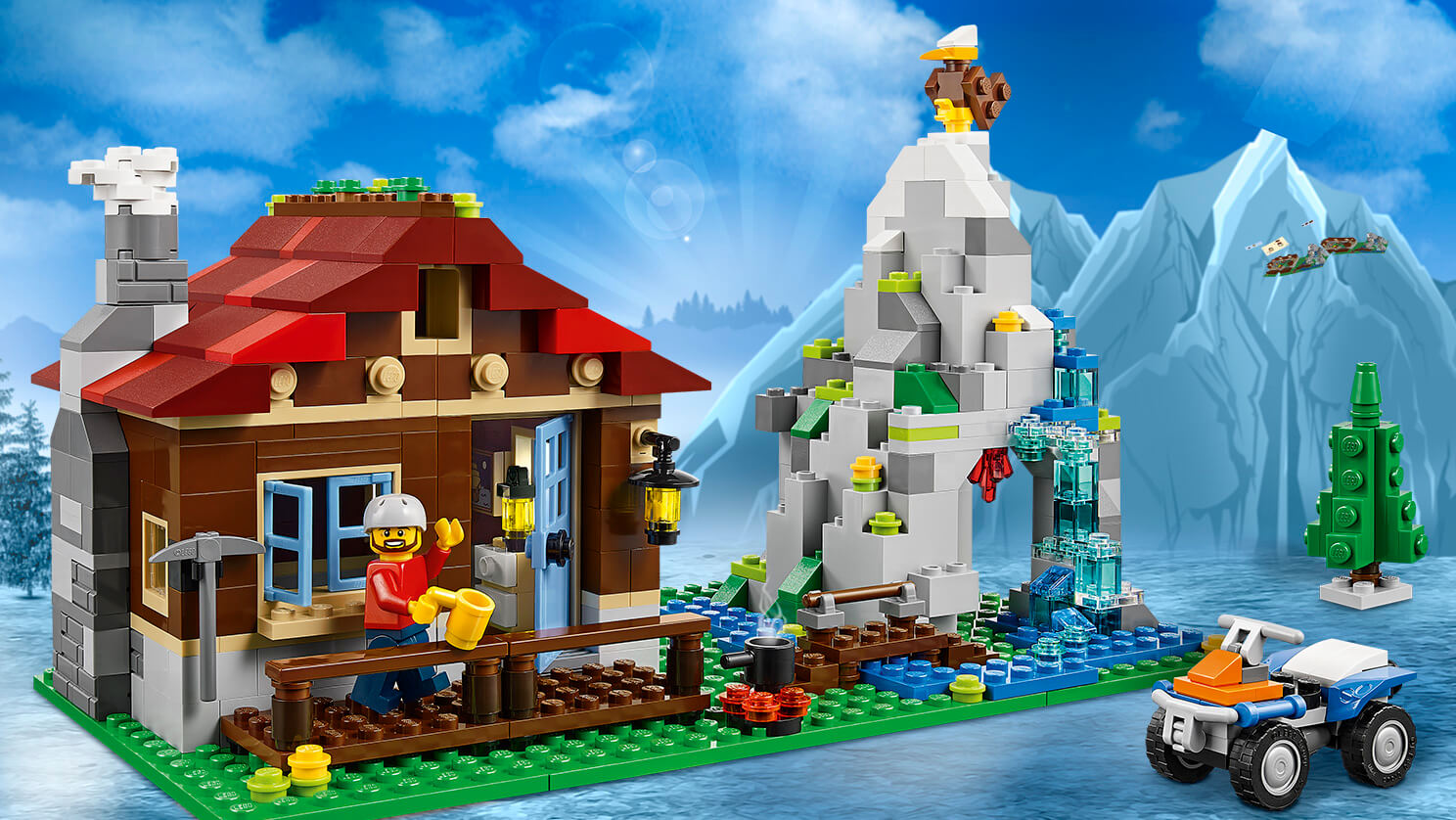 Mountain Hut - Videos - LEGO.com for kids