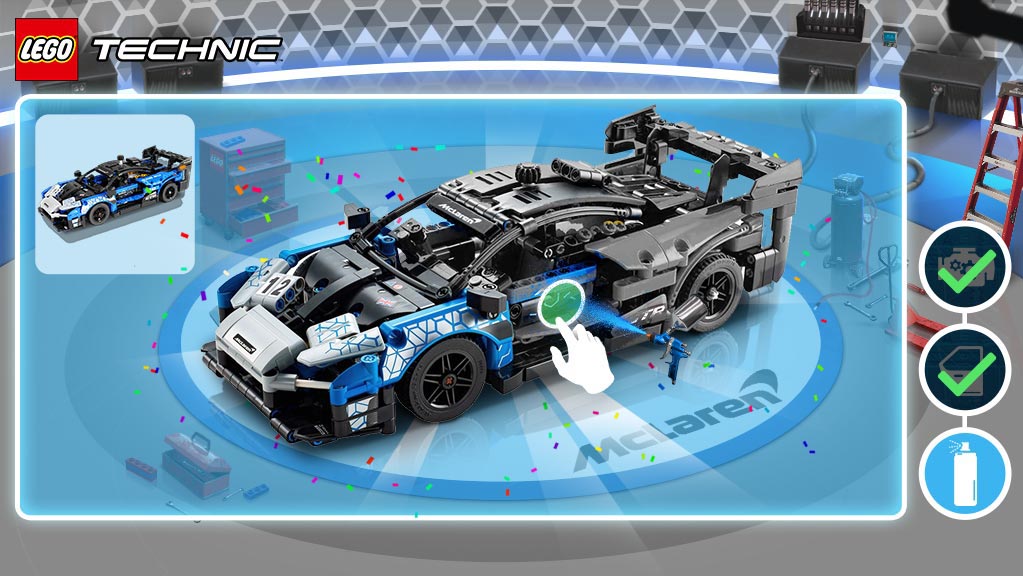 Build the new LEGO® Senna GTR! - - LEGO.com for