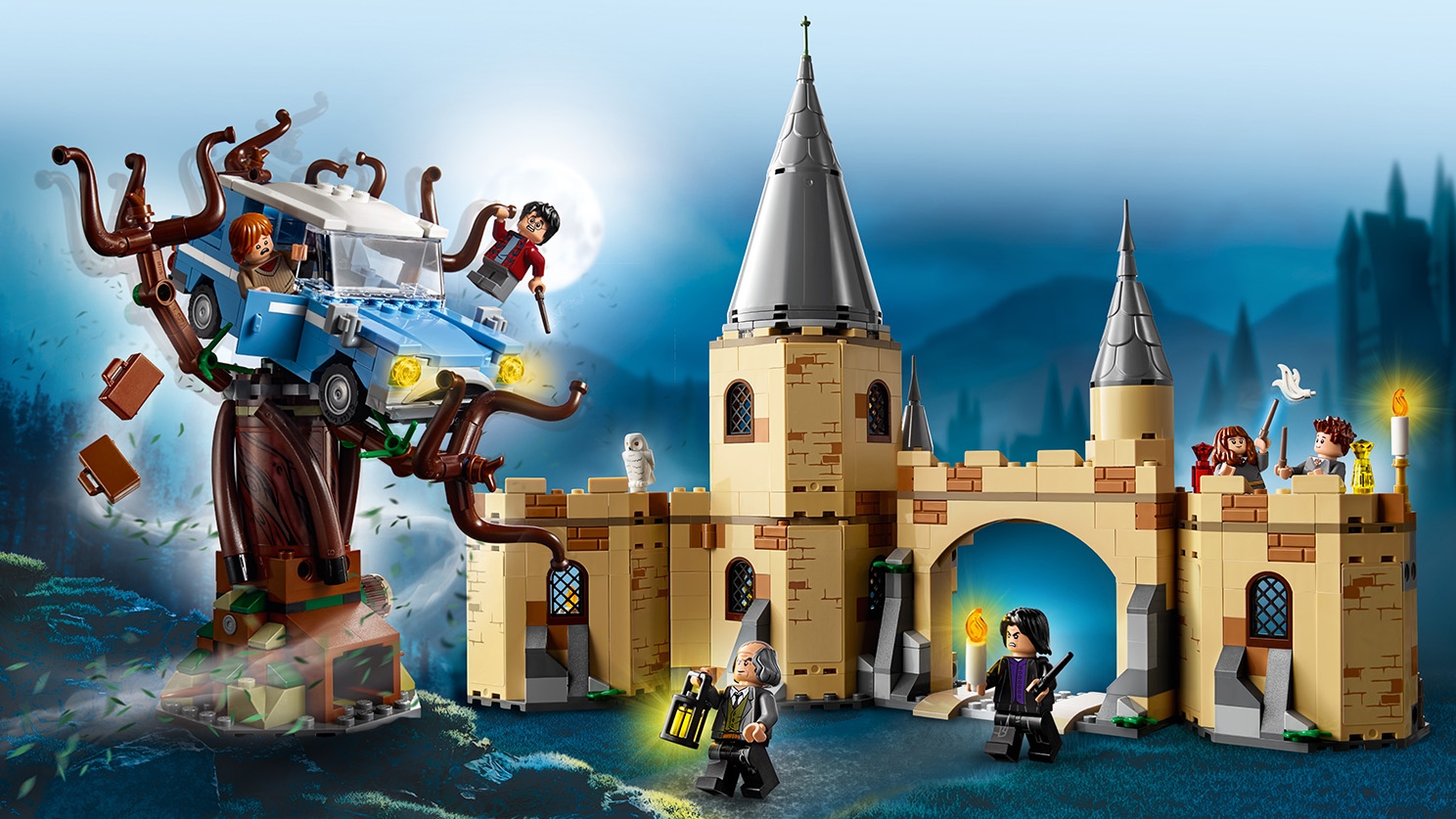 Hogwarts™ Whomping Willow™ 75953 LEGO® Harry Potter™ and Fantastic Beasts™ Sets - LEGO.com kids