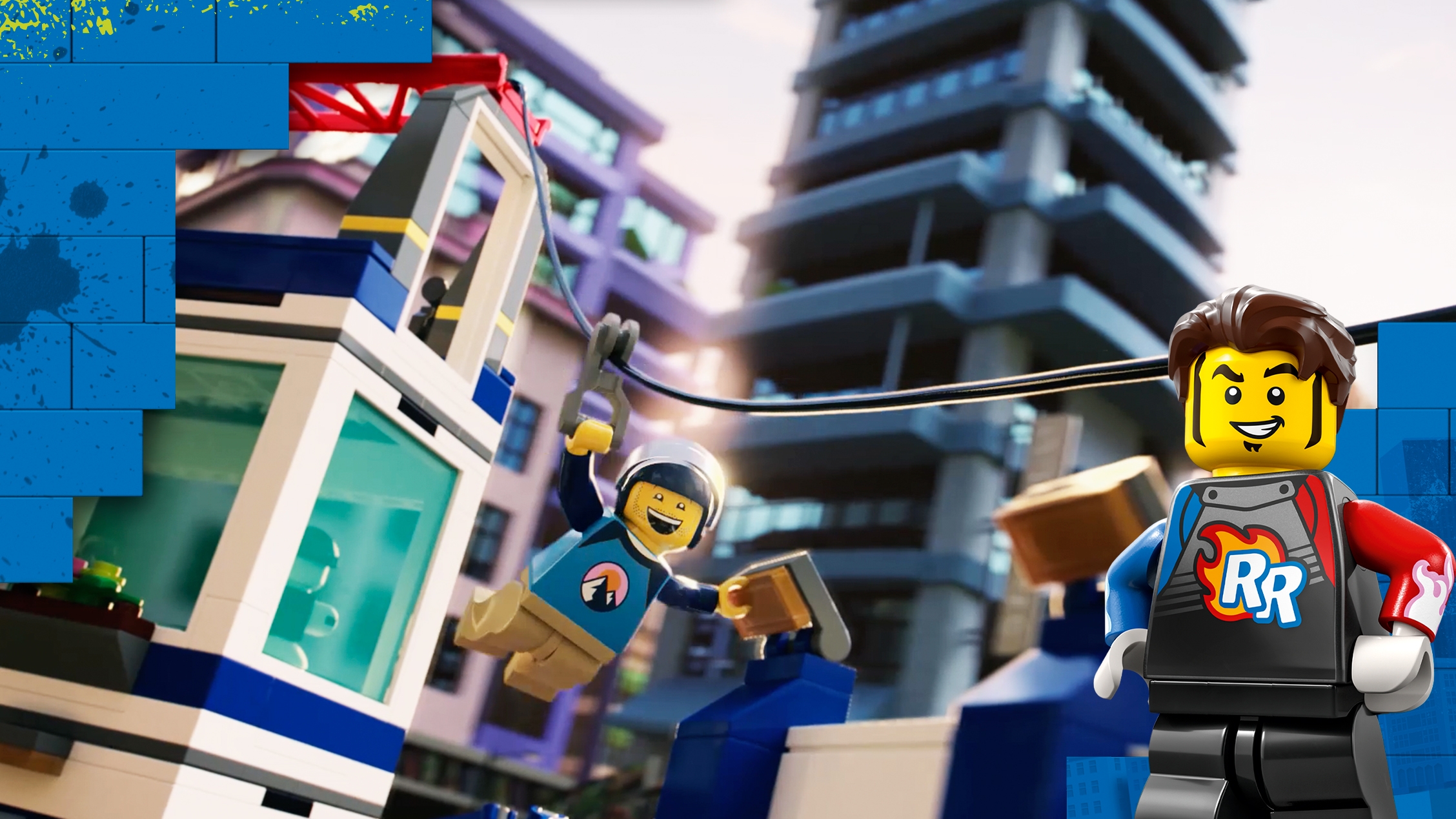 Your Own Zip Line Challenge! - LEGO® City - LEGO.com for kids