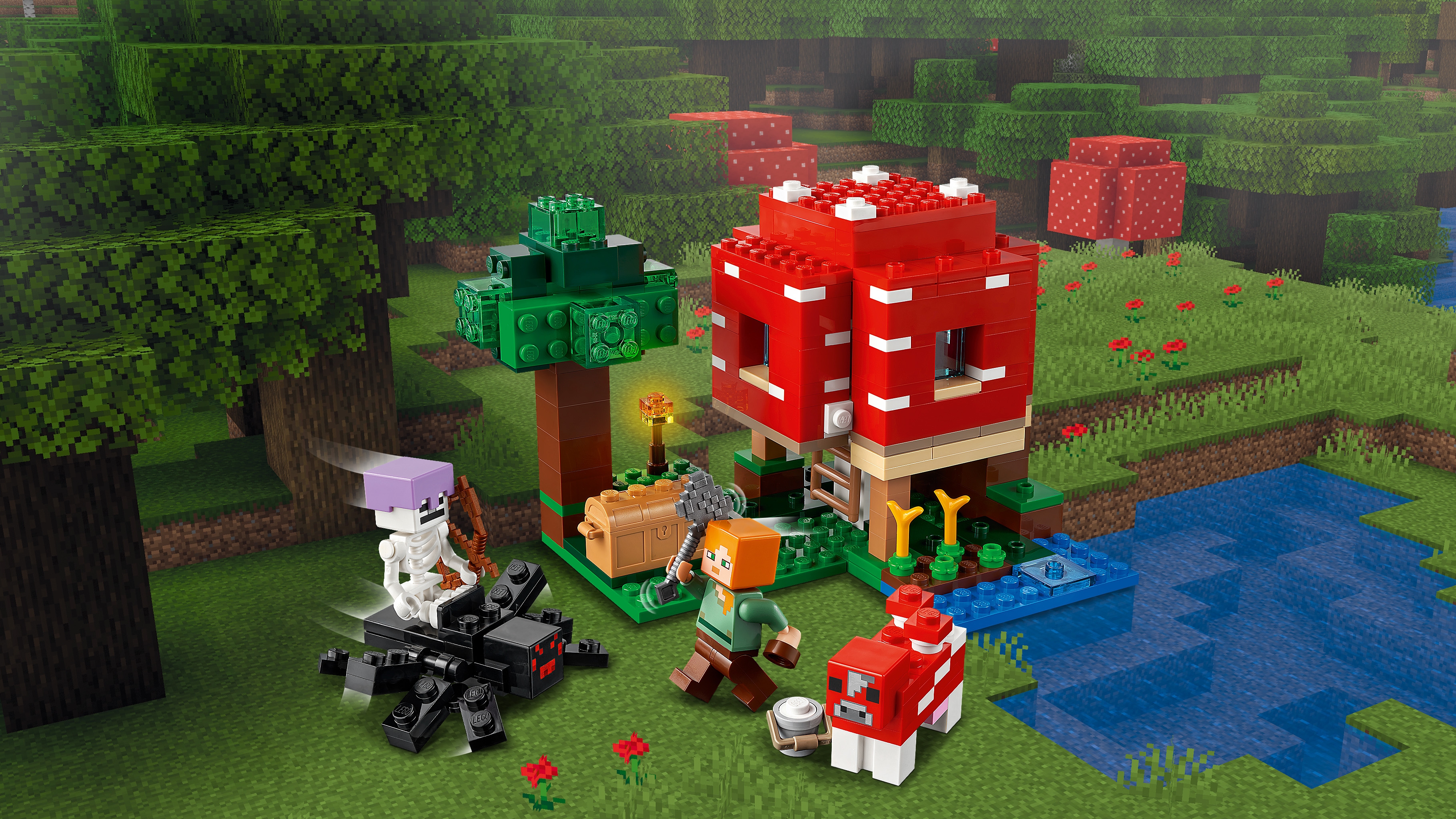 The Red Barn 21187 - LEGO® Minecraft™ Sets - LEGO.com for kids
