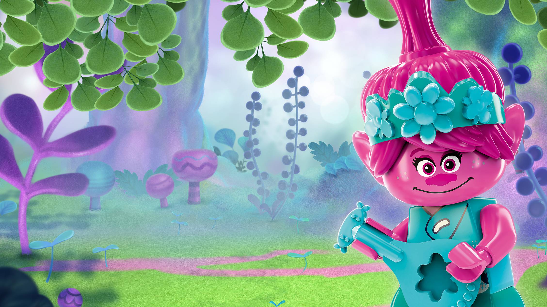 Branch And Poppy Trolls - Poppy Troll Sitting Down - Free Transparent PNG  Download - PNGkey