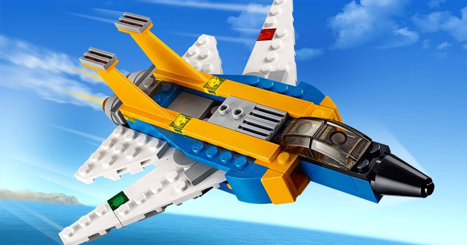 TUTO] LEGO - Comment Faire Un Petit Et Simple Avion À Réaction 