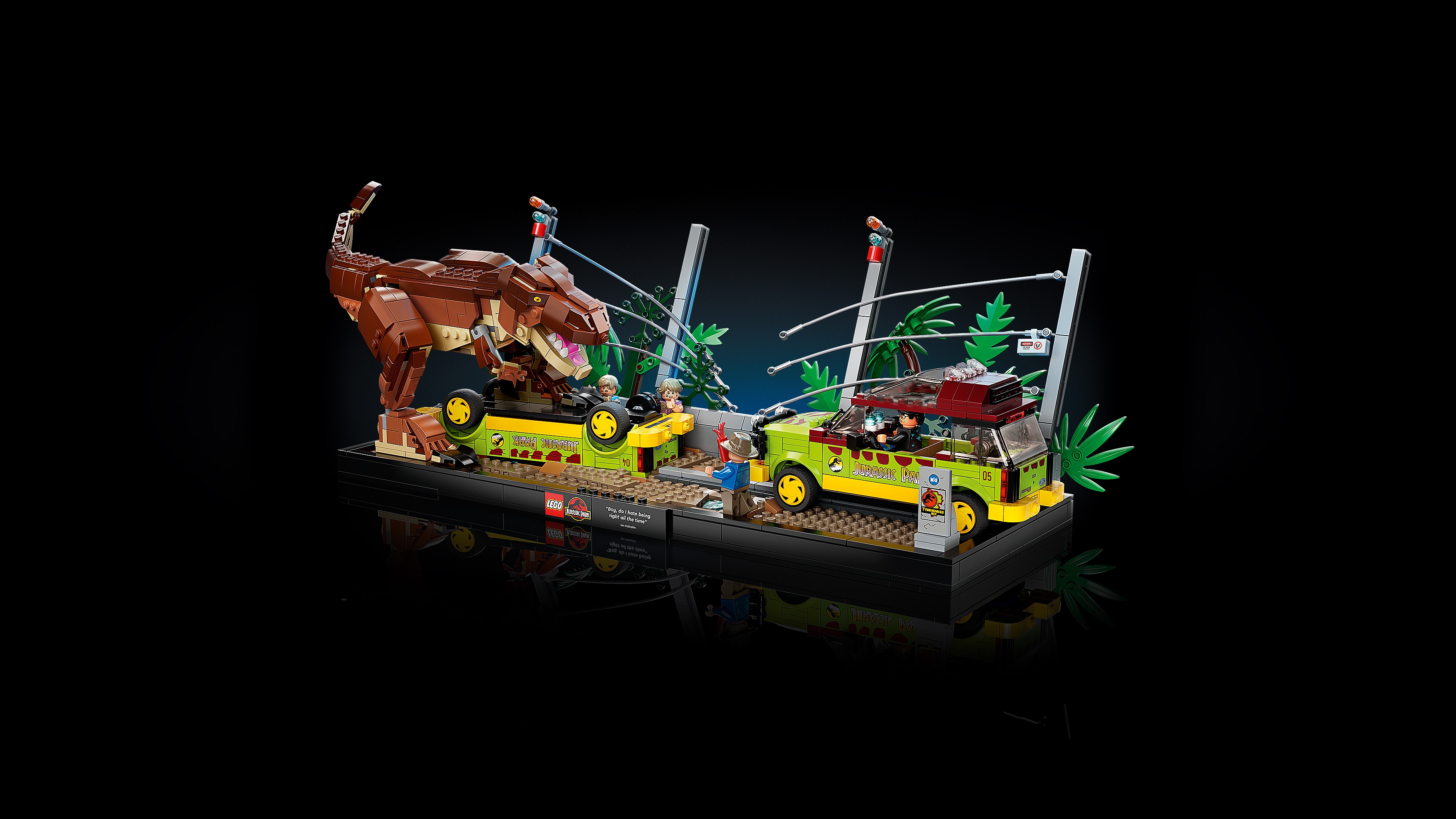 Lego Jurassic Park T-Rex breakout - ayanawebzine.com
